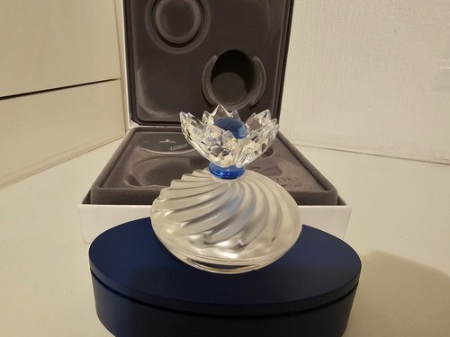Swarovski crystal blue - swarovski, flower