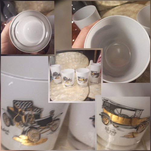 Vintage federal glass - vintage, frosted