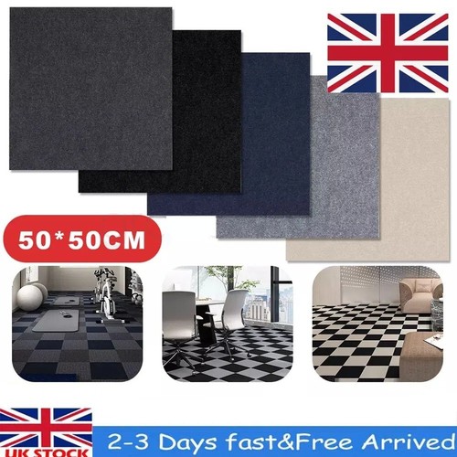 20x carpet tiles 50x50cm - 20x,