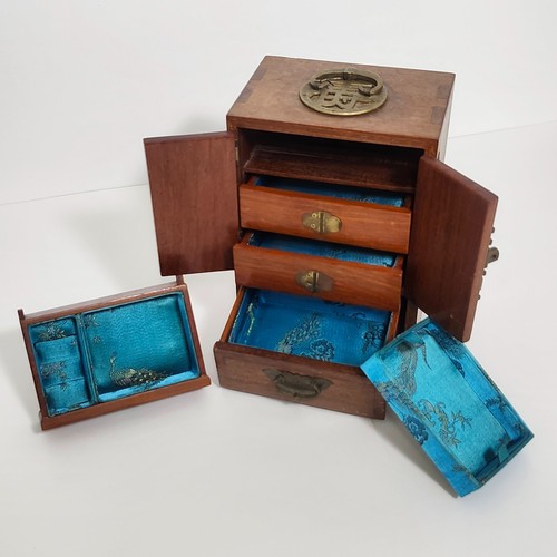 Vintage chinese jewelry - jewelry, box