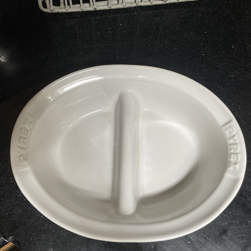 Pyrex white stoneware ceramic - pyrex,