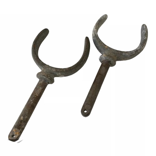 Vintage rowlocks pair sailing - vintage,