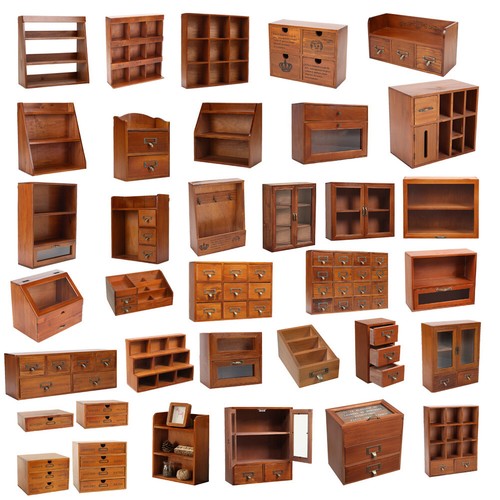 Small wooden chest drawers - small,