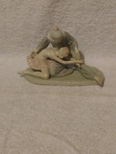 Porcelain Figurine Ballerina and Peirot Paul Sebastions "Closing Scene"