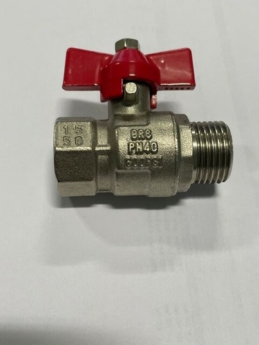 Brass ball valve male x - ball,