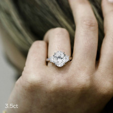 4 Carat Oval Cut Diamond