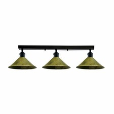 Vintage 3 Way Ceiling Light Modern Kitchen Hanging Metal Ceiling Pendant Lamp