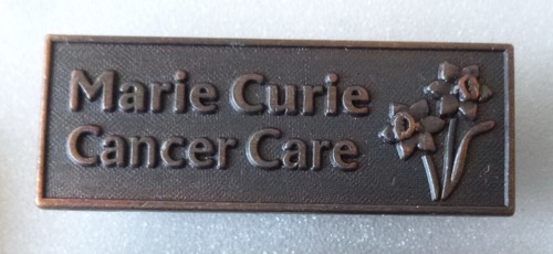 Marie curie cancer care - curie, pin