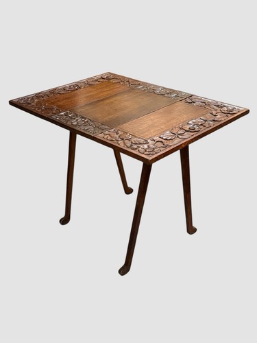 Antique english carved oak - english,