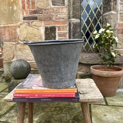 Vintage galvanized metal - vintage,