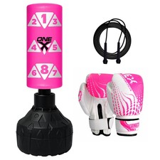 Kids Free Standing Punch Bag 3.5ft Boxing Kickboxing MMA Training Set