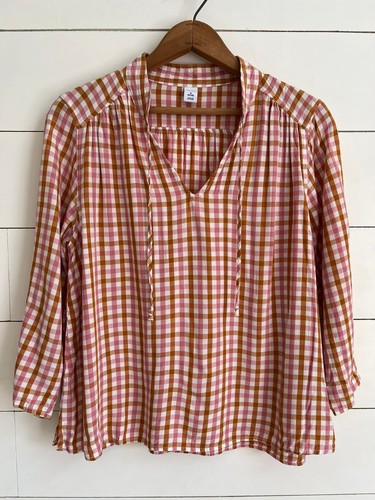 Old navy gingham - old, peasant