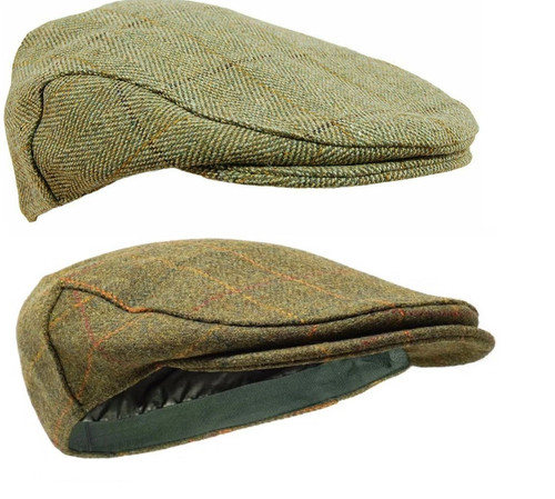 Traditional derby tweed flat - tweed,