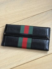 Gucci Women's Web Wallet Black