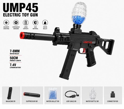 Electric ump45 gun gel ball - ump45,