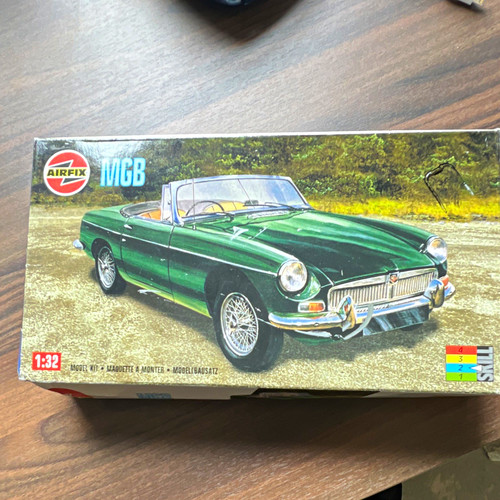 Airfix mgb model kit - airfix,