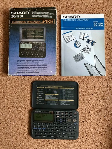 Sharp 1250 electronic - sharp,