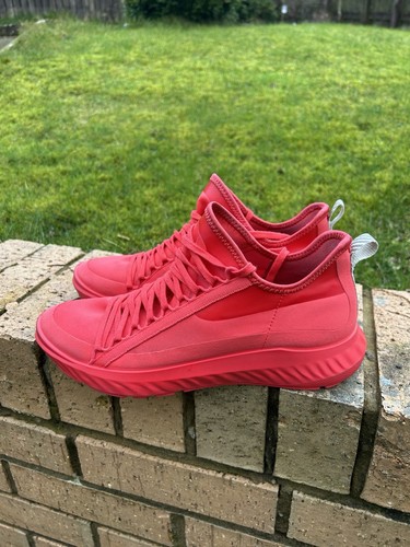 Ecco st1 women red - red, walking