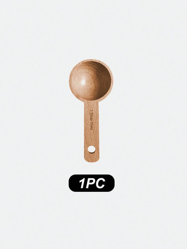 Wooden short handle coffee - short,