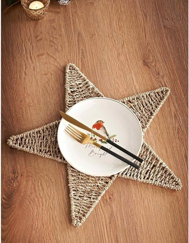 Table place mats jute - table,