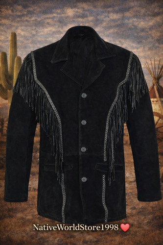 Men black suede - men’s, leather
