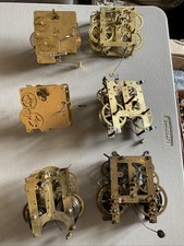 Lot 6 Vintage Antique Clock