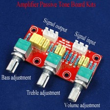Amplifier Passive Tone Board Bass Treble Volume Control Pre-amplifier Board Kit