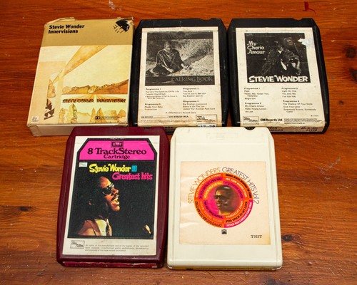 Stevie wonder track - 5x, 8-track