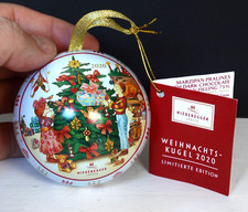 Limited Edition 2020 Niederegger Metal Opening Bauble (Empty), Christmas Deco