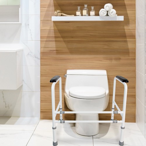 Toilet safety frame support - safety,