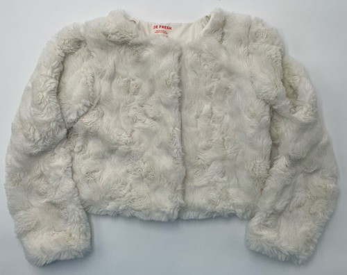Girls faux fur bolero shrug - girls,