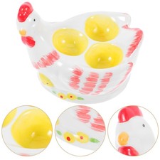  Ceramic Rooster Egg Cup