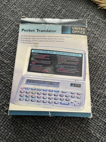 Electronic pocket translator - electronic,