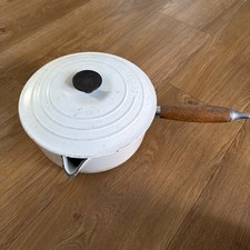 1 vintage Le Creuset white