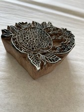 Indian Wooden Printing Block -