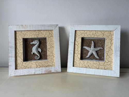 Seahorse starfish rustic - starfish,