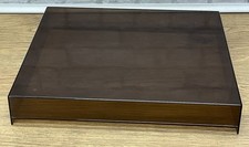 Smoked Perspex Lid / Cover For DUAL 491 A-RC Turntable