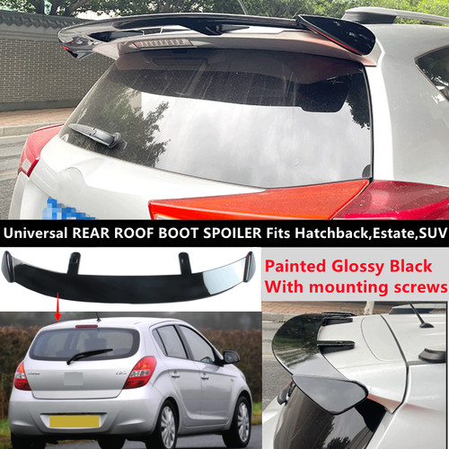 Universal glossy black - black, rear