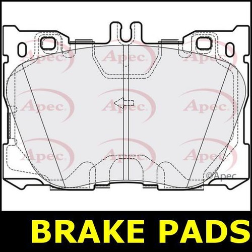 Brake pads front - front, mercedes