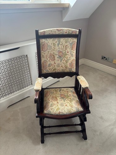 Victorian style rocking chair - victorian,