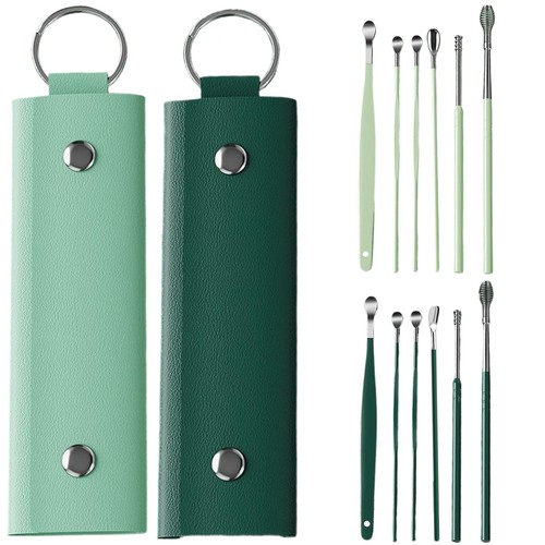 Ear pick cleaning 6pcs set - cleaning,