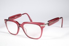 Victor and Rolf Eyeglasses VR07 Womens Pink Red Full Rim Plastic Glasses Frames