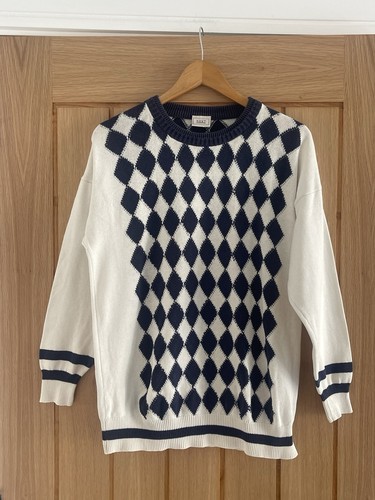 Next vintage navy white - navy, /