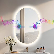 24x36 inch Oval LED Bathroom