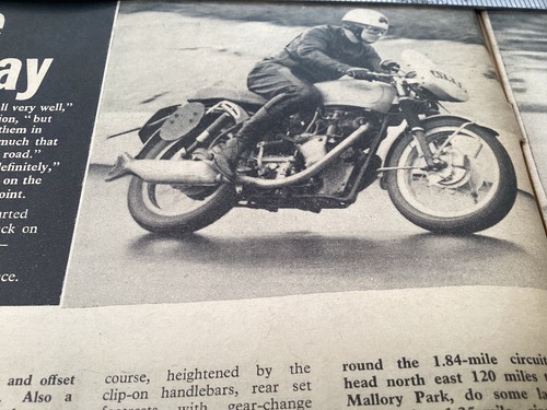 Velocette thruxton period - velocette,