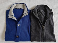 2 Fine Italian Luca Nobili cardigans; size XL (fit like L)