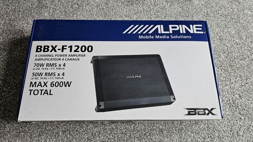 Alpine bbx f1200 channel - alpine, 4-channel