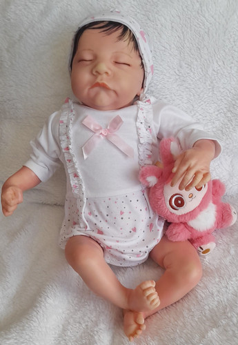Baby girl reborn - doll, with