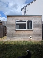 Timber garden office - office, /