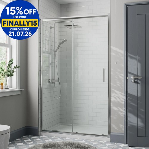 1200 800mm sliding shower - 800mm,